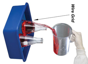 TRAY,SPILL CONTAINMENT,LARGE W/RACK