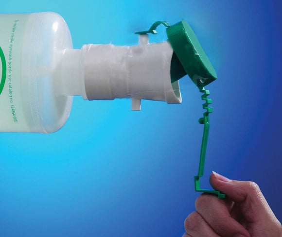 BOTTLE,LDPE,EYE WASH,CAPPED AIR VENT