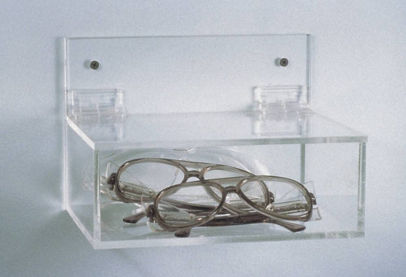 HOLDER,ACRYLIC,EYEWEAR,WITH/LID  Made to Order