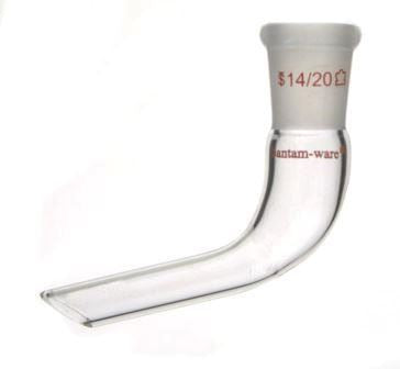 ADAPTER BENT 14/20105° Distillation Bent Adapter w