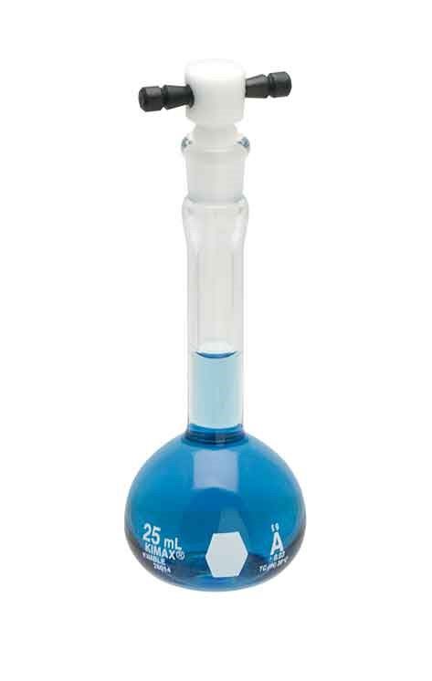 FLASK,VOLUME,CLASSA,BLU PTFE,200MLClass A Volumetr