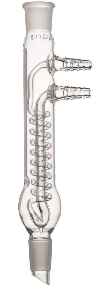 CONDENSER REFLUX Coil-Type Reflux Condenser with T