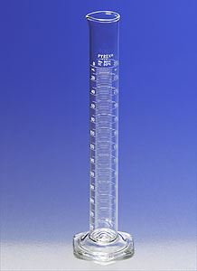 PYREX Double Metric Scale, 100mL Class A Graduated