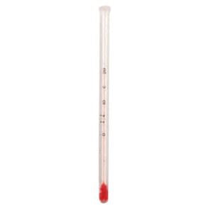 Thermometer, DURAC, -5/20C, Red, Blood Formerly Pa