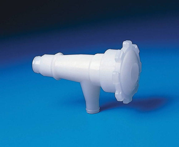 FAUCET,PE/TEFLON,3/4