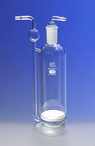 PYREX 125mL Gas Washing Bottle with Coarse Fritted