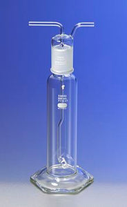 31760-125EC PYREX 125mL Gas Washing Bottle with Extra Coarse F