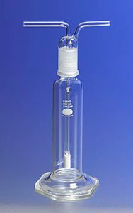31770-125C PYREX 125mL Gas Washing Bottle with Coarse Fritted