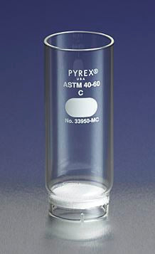 33950-LC PYREX 45mm Diameter Coarse Porosity Fritted Thimble