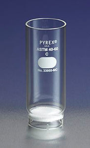 33950-SC PYREX 25mm Diameter Coarse Porosity Fritted Thimbl