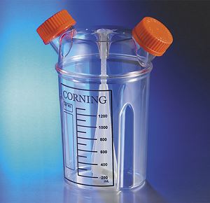 3561 1L  Polystyrene Disposable Spinner Flask with Soli