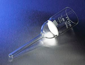 36060-2C PYREX 2mL Buchner Funnels with 10mm Diameter Coars