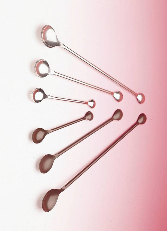 SPOON,SS/TEFLON,CHEMICAL,15CM,2/PKG