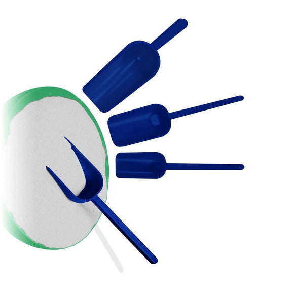 STERILEWARE®,METAL DETECT SCOOP,BLUE,4OZ ,QTY(100)