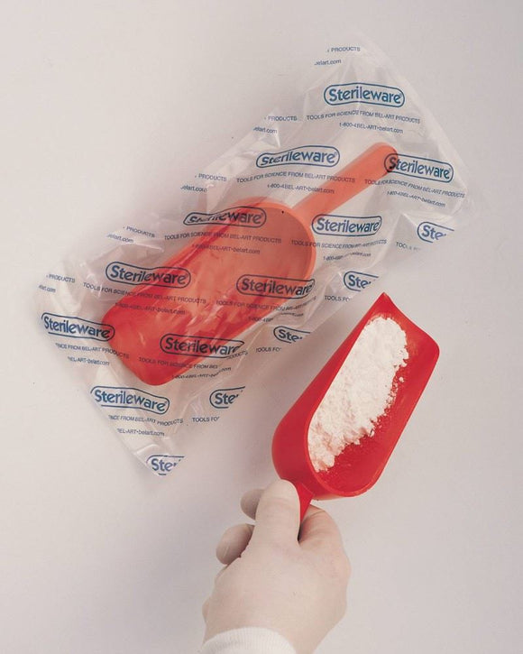 STERILEWARE,SCOOP,RED,PS,4 OZ ,QTY(100)