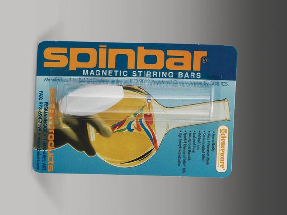 SPINBAR,STIRRING BAR,TEFLON,EGG-SHAPED,