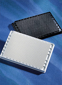 3726 1535 Well Black Polystyrene TC-Treated Microplate,