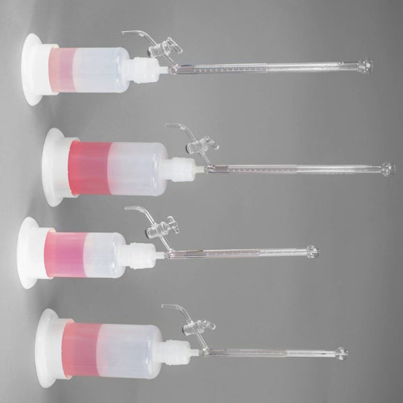 BURETTE,SELF ZEROING,PE,25ML,WITH 500ML