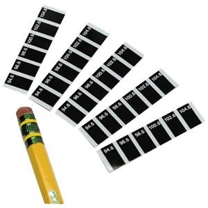 THERMOMETER,DURAC94.6/104.6F LIQ.CRYSTAL Formerly