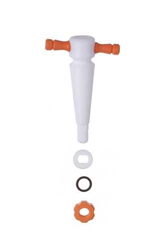 STPK,PLUG,3WAY,PTFE,2MMThree-Way PTFE Stopcock Plu