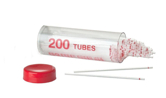 Bulk capillary tube, 1.1mmx75mmm, Heparinized, Col