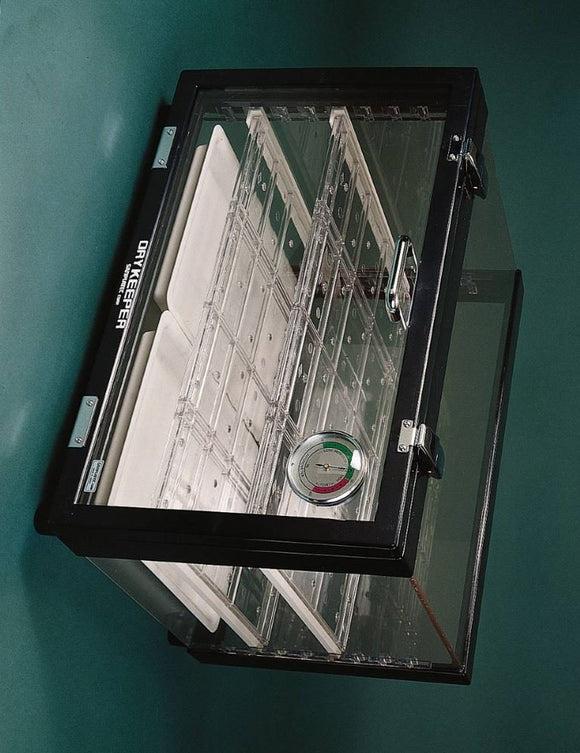 DRY-KEEPER,DESICCATOR CAB. W/HYDROMETER