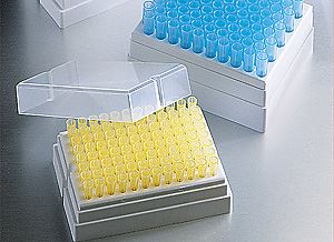 1-200uL Universal Fit Stack Rack Pipet Tips, Natur