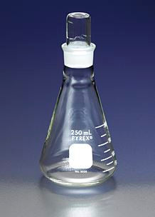 PYREX 250mL Narrow Mouth Erlenmeyer Flask with PYR