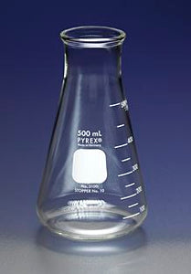 PYREX 125mL Wide Mouth Erlenmeyer Flasks with Heav