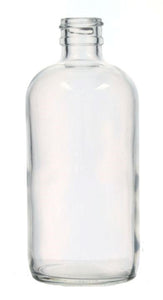 BOTTLE,BR,CLR,1OZ,CTNClear Glass Boston Round Bott