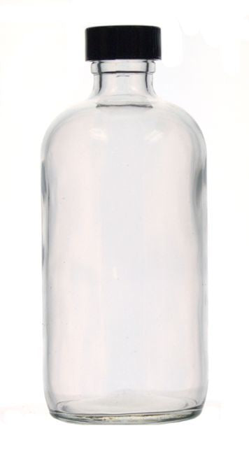 BOTTLE,BR,CLR,16OZ,PHEN,P/PVClear Glass Boston Rou