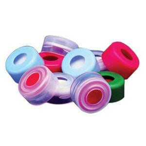 11mm Yellow Snap Cap, PTFE/Silicone/PTFE Lined 10-
