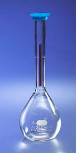 PYREX 100mL Class A Lifetime Red Volumetric Flask