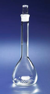 PYREX 100mL Class A Volumetric Flasks with PYREX G