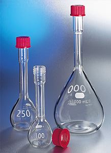 PYREX 100mL EZ Access™ Wide Mouth Volumetric Flask