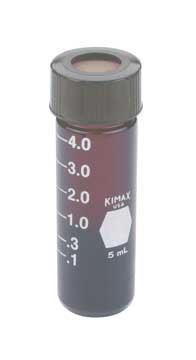 3 ML AMBER GRAD.S/TGraduated ACCUFORM® Vials with