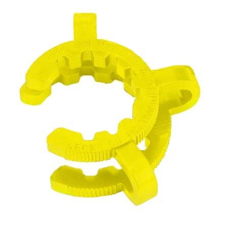 CLAMP SIZE 14 YELLOW PK/12 Size 14 Polyacetyl, Sta