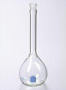 PYREX VISTA 100mL Class A Volumetric Flasks with P