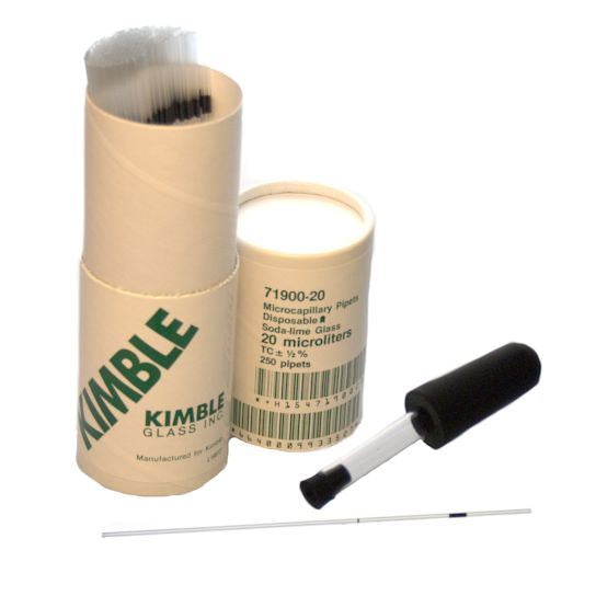 PIPET,MICRO CAPILLARY,TC,20MICROLTo Contain Micro