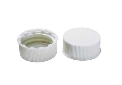 CAP,WHT PP,SCINT VIAL,22-400White Polypropylene Cl