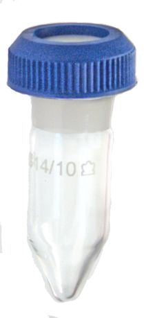 VIAL CONICL BTM 10ML 14/10Conical Bottom Vials Cas
