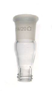 CONN ADAPTER 13-425 14/20Glass Threaded Connecting