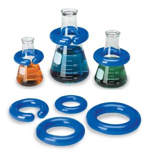 Clearly Safe®  Vinyl-Coated Lead Rings (circular),
