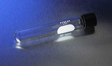 PYREX 9mL Screw Cap Culture Tubes with PTFE Lined