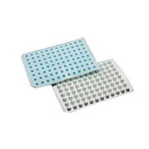 Round Well - Molded Blue PTFE/Silicone Liner