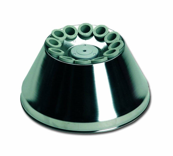 Angle rotor, 12 x 15ml with shields