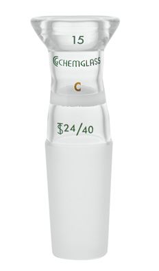 14/20 adapter w/frit, A/F