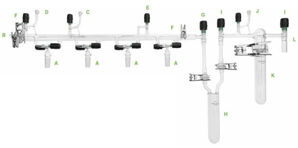 Manifold, Vacuum/Inert Line,