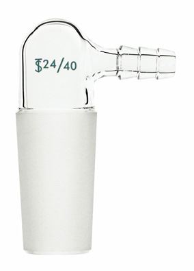 Adapter, Inlet,  24/42 Inner Joint, Bent 90°