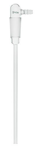 Adapter, Inlet,  24/40 Inner Joint, Bent 90°, 200m